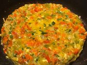 Una foto de tortilla de verduras