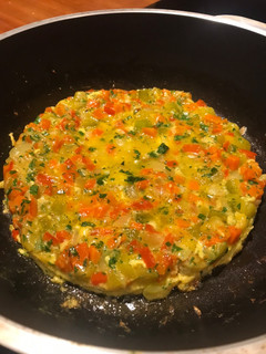 Una foto de Tortilla de verduras
