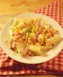 Pasta a la carbonara en 3 pasos| fácil y económica