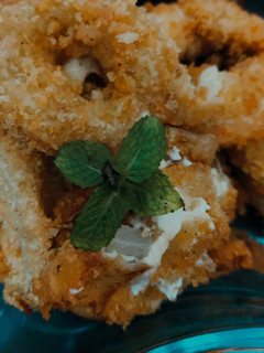 Foto resep Onion rings mozzarella