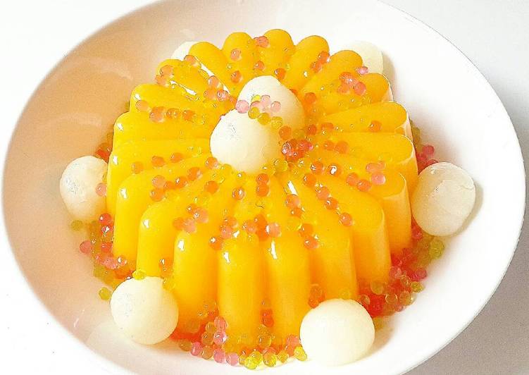 Resep Orange Jelly Pudding/Jelly Jeruk🍊 oleh imelda - Cookpad