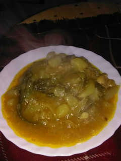 Una foto de Patatas estofadas con pollo