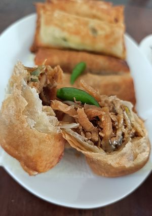 Foto resep Lumpia Goreng Isi Bengkuang Rebon