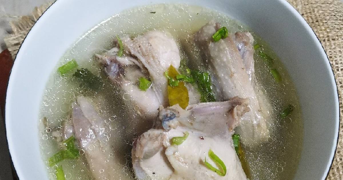 Resep Sop Ayam Bening Oleh Rhee Cookpad