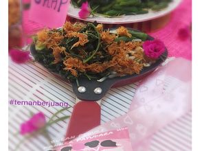 Foto resep ✍🏾🥥Urap sayur daun kenikir