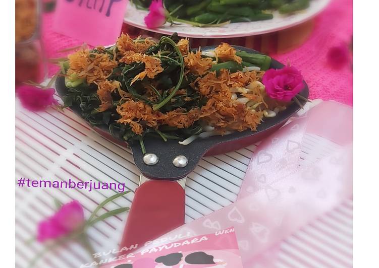 Bagaimana Menyiapkan ✍🏾🥥Urap sayur daun kenikir Anti Gagal