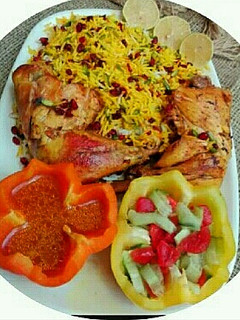 عکسی از دستور زرشک پلو
