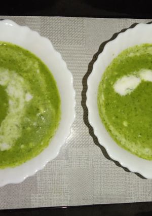 A picture of Spinach Soup.