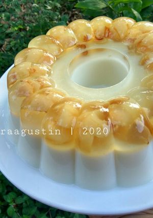 Foto resep Puding Vanila Leci
