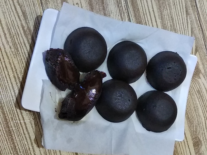 Anti Ribet, Membuat Choco lava brownis coklat meleleh Sederhana Dan Enak