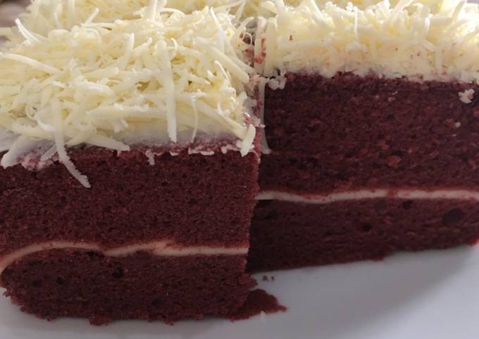 Resep Red Velvet Cake Tepung Mocaf