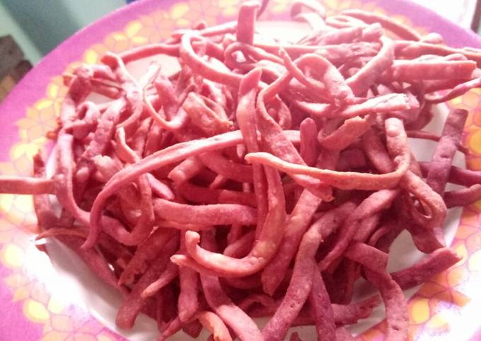 Resep Sistik ubi ungu no telur, murah dan enak Anti Gagal