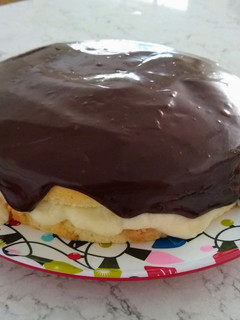 A picture of Boston Cream Pie.