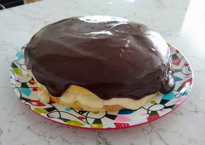 Recipe of Homemade Boston Cream Pie