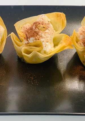 Foto di Cestini di pasta fillo e ricotta