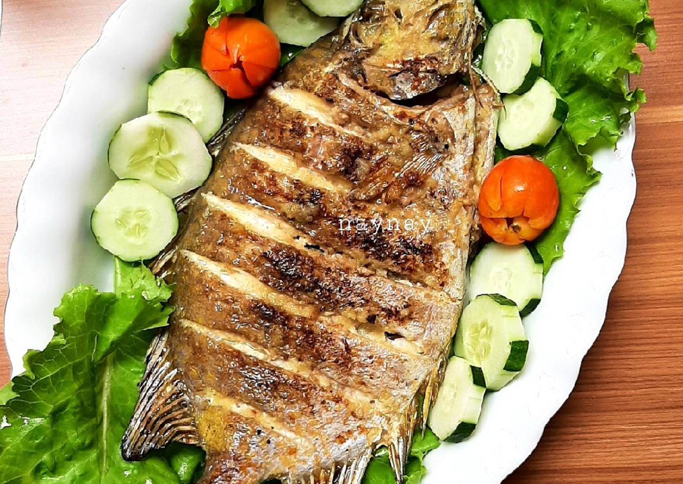 Ikan Baronang Bakar