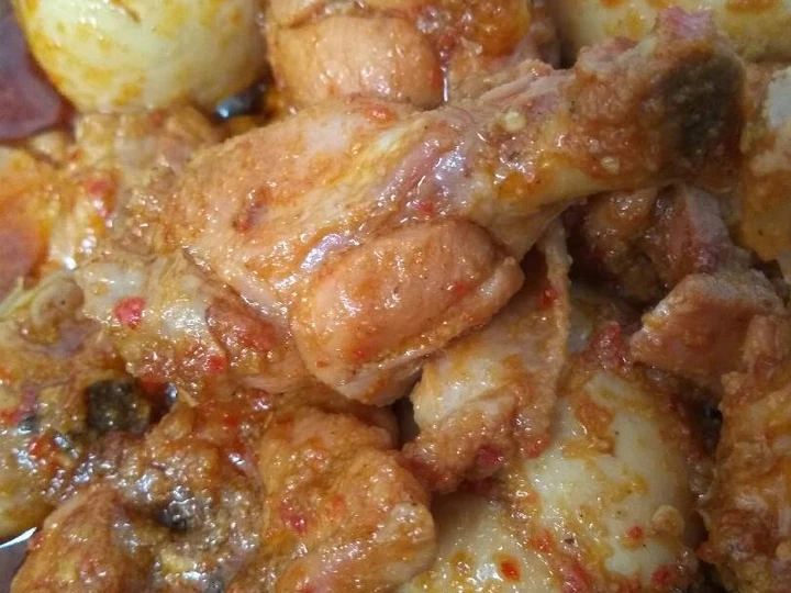 Langkah Gampang Membuat Resep Ayam bumbu lapis yang Lezat Sekali Anti Ribet, Uenak Banget