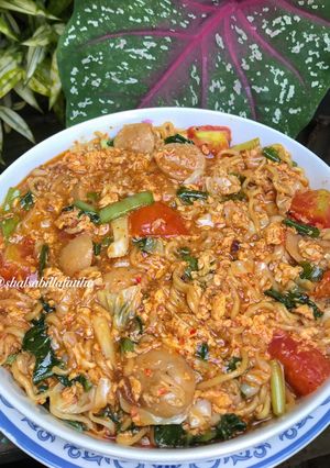 Foto resep Mie Nyemek Indomie Goreng