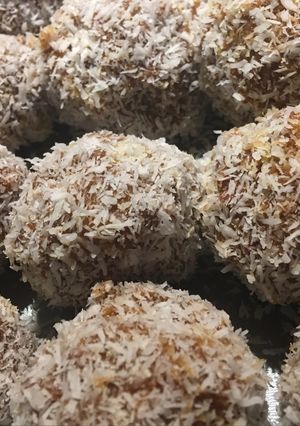 Una foto de Trufas de mango