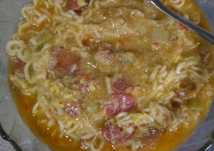 Seblak mie sederhana