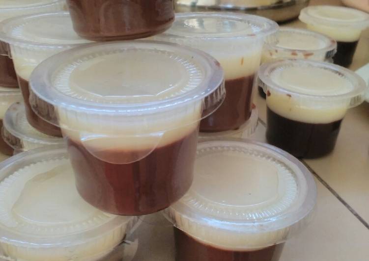 Puding Coklat Fla Susu