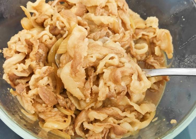 Pork teriyaki