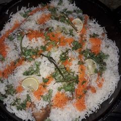 Chicken beryani A picture of Chicken beryani.