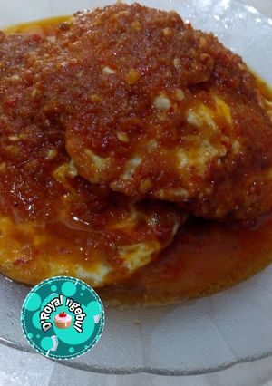 Foto resep Balado telur ceplok