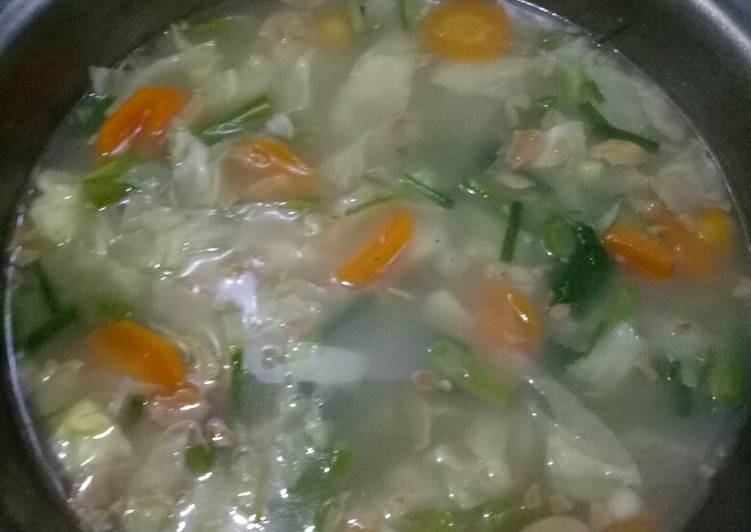 Resep Sayur sop simple Anti Gagal