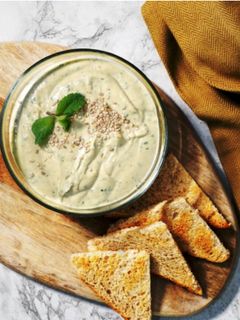 Une photo de Tartinade de pois cassés au sésame