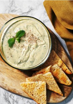 Une photo de Tartinade de pois cassés au sésame