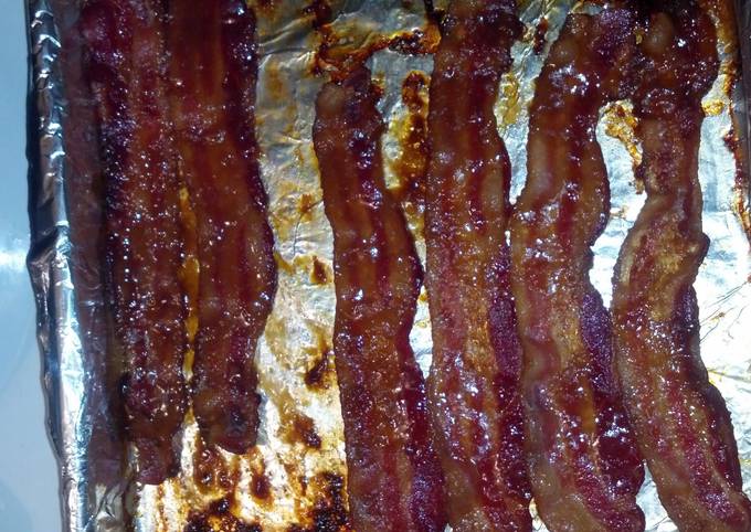 Recipe of Any-night-of-the-week Baked brown sugar bacon