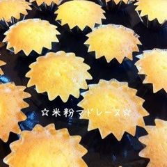 A picture of Rice Flour Madeleines.