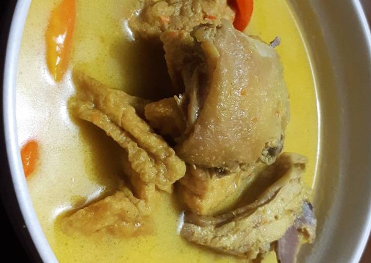 Ayam Bumbu Rujak plus Tahu