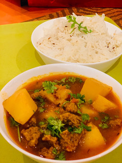 A picture of Punjabi Aloo wadi.