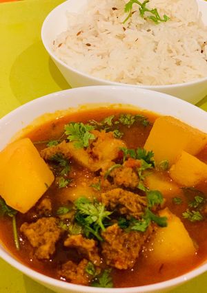A picture of Punjabi Aloo wadi.