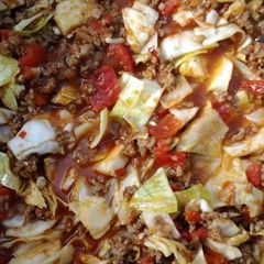 A picture of Lazy Day Cabbage Roll Casserole.