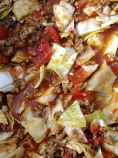 A picture of Lazy Day Cabbage Roll Casserole.