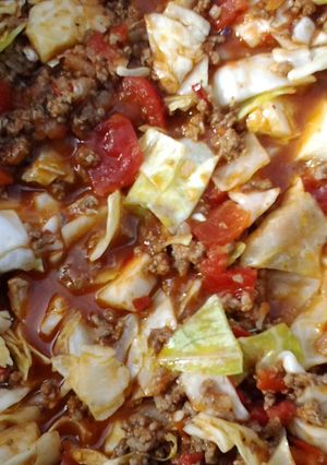 A picture of Lazy Day Cabbage Roll Casserole.