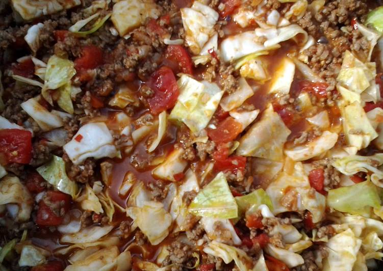 How to Prepare Super Quick Homemade Lazy Day Cabbage Roll Casserole