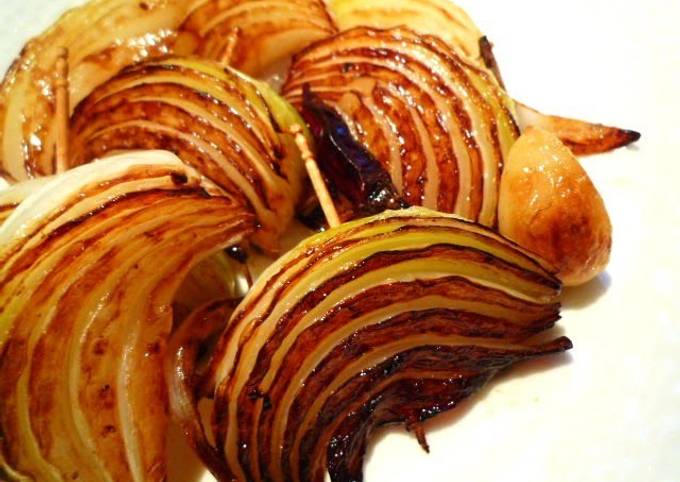 Recipe of Award-winning Wine Appetizer – Grilled Onions