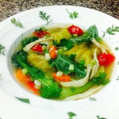 A picture of Kanya's Wonton Soup :).