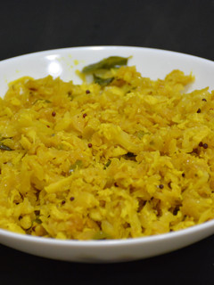 A picture of Cabbage Coconut Stir Fry.