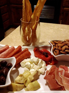 A picture of Super easy antipasto platter.