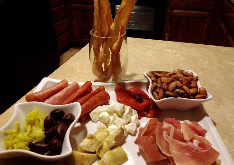 Simple Way to Make Ultimate Super easy antipasto platter