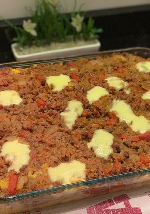 Una foto de Pastel de Polenta
