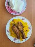 رز كبسه مع الافخاذ