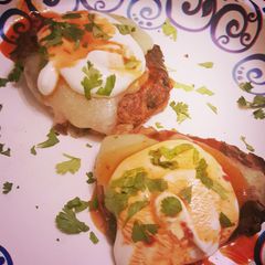 A picture of Southwest Black Bean Burgers.