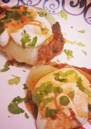 A picture of Southwest Black Bean Burgers.