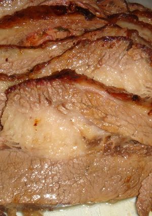 Una foto de Tapa de asado adobada al horno